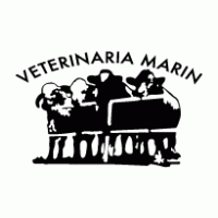 Veterinaria Marin logo vector logo