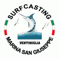 Surfcasting Ventimiglia logo vector logo