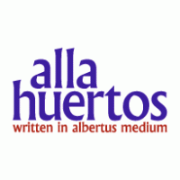 Alla Huertos logo vector logo