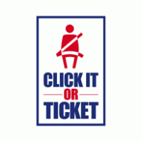 Click It or Ticket logo vector logo