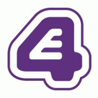 E4 logo vector logo
