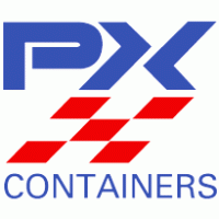 PX Containers logo vector logo