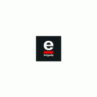 e-brigade logo vector logo