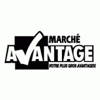 Marche Avantage logo vector logo