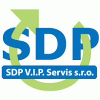 SDP V.I.P. service logo vector logo