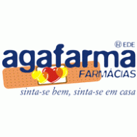 agafarma farmacia logo vector logo