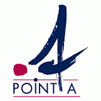 Point A logo vector logo