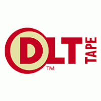 DLT Tape logo vector logo