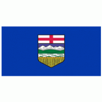 Flag of Alberta logo vector logo