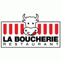 La Boucherie Restaurants logo vector logo