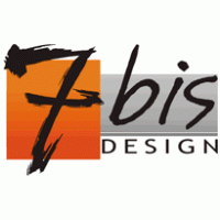 7 Bis Design logo vector logo