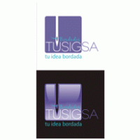 bordados_tusigsa logo vector logo