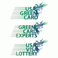 USA Green Card Green Card Experts USA Visa Lottery logo vector logo