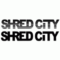 Shred City logo vector logo