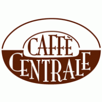 caffè centrale logo vector logo