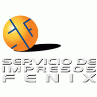 servicio de impresos fenix logo vector logo