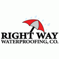 Right Way Waterproofing Co logo vector logo