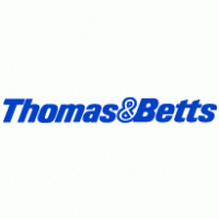 Thomas & Betts logo vector logo