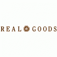 Real goods logo vector logo