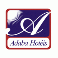 adaba hoteis logo vector logo