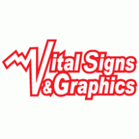 Vital Signs & Graphics logo vector logo