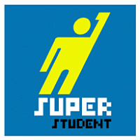 Super Student logo vector logo