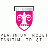 platinium rozet logo vector logo