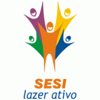 Sesi laser ativo logo vector logo