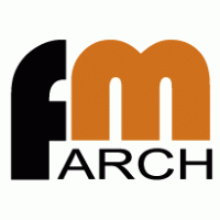 FM arch color logo vector logo