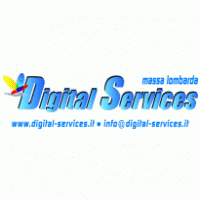 Digital Services Print logo vector logo