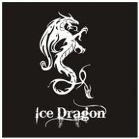 Ice Dragon logo vector logo