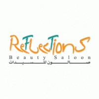 Refletions logo vector logo
