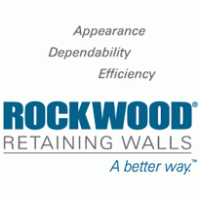 Rockwood Retaining Walls logo vector logo