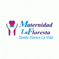 Maternidad La Floresta logo vector logo