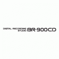BR-900CD Digital Recording Studio logo vector logo