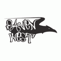 Raven West logo vector logo