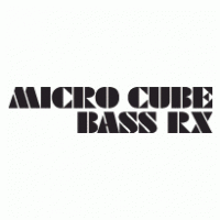 Micro Cube Bass RX logo vector logo