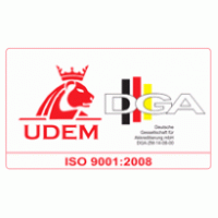 UDEM DGA logo vector logo