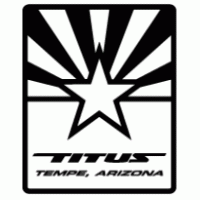 Titus Bicycles logo vector logo