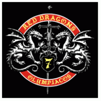 Red Dragons logo vector logo