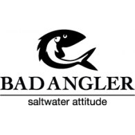 Bad Angler logo vector logo