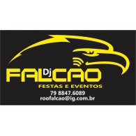 Dj Falcão logo vector logo