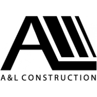 A&L Construction logo vector logo