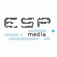 ESP media logo vector logo