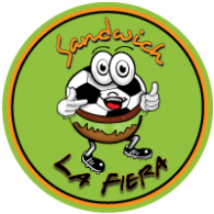 Sandwich La Fiera logo vector logo