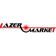 Lazermarket logo vector logo