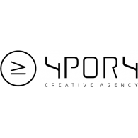 4por4 – creative agency logo vector logo