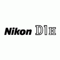 Nikon D1H logo vector logo