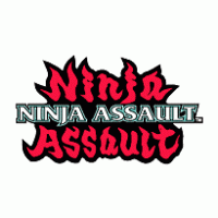 Ninja Assault logo vector logo