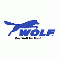 Wolf logo vector logo